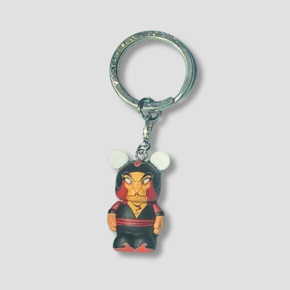 Disney Vinylmation Collectible Keychain Aladdin Jafar Villain Black/Red OS NWOT - Picture 1 of 8